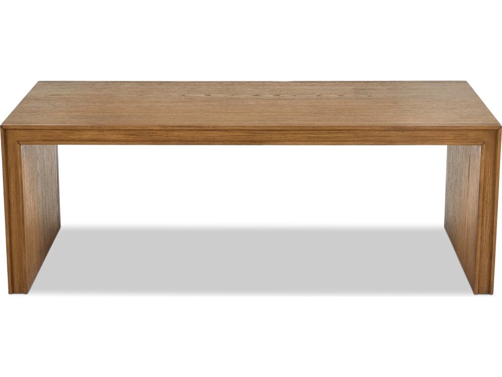 Waterfall Brown Rectangular Coffee Table - image 2