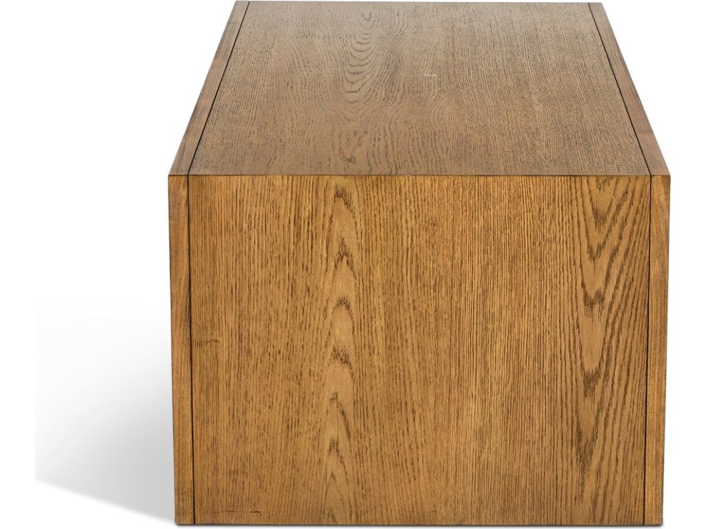 Waterfall Brown Rectangular Coffee Table - image 3