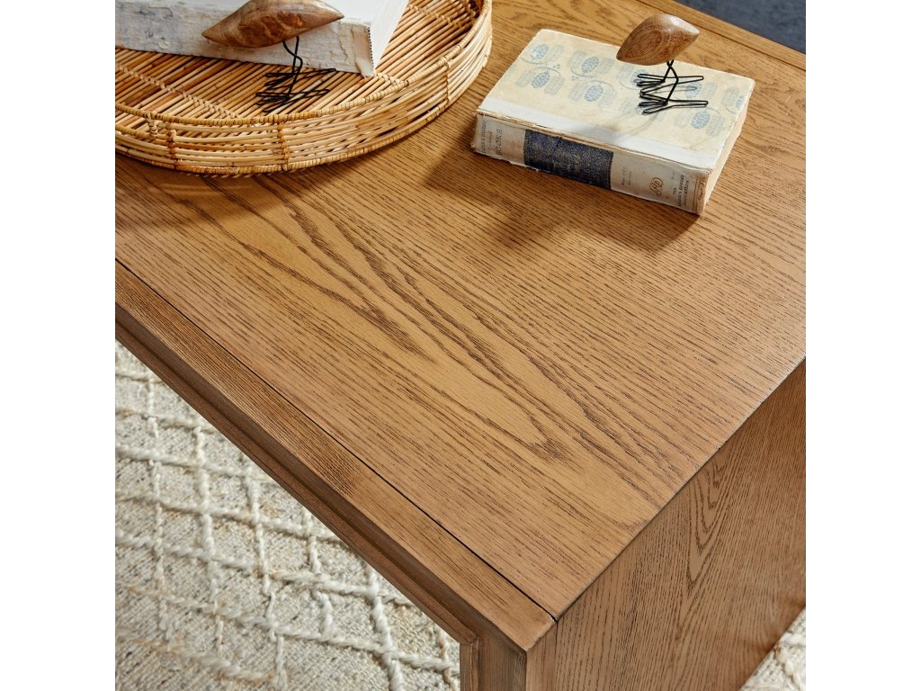 Waterfall Brown Rectangular Coffee Table - image 4