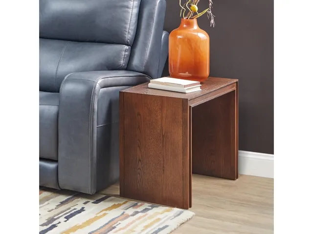 Waterfall Brown Accent Table - Alternative View