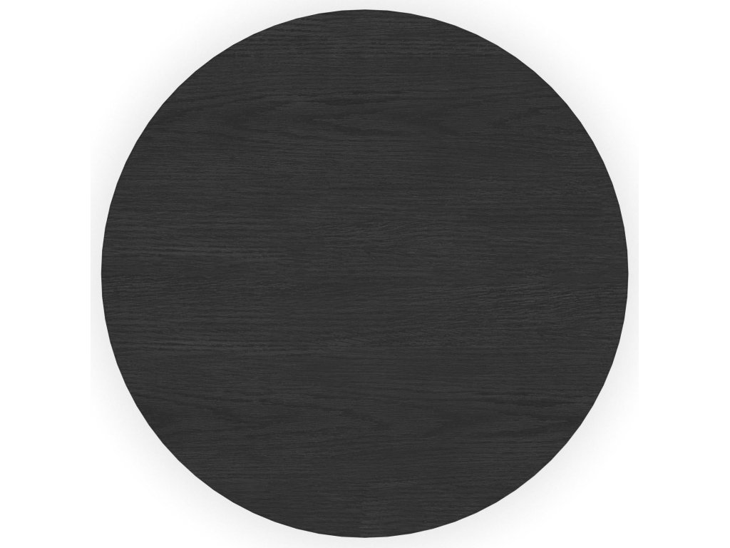Waterfall Black Round Coffee Table - image 3