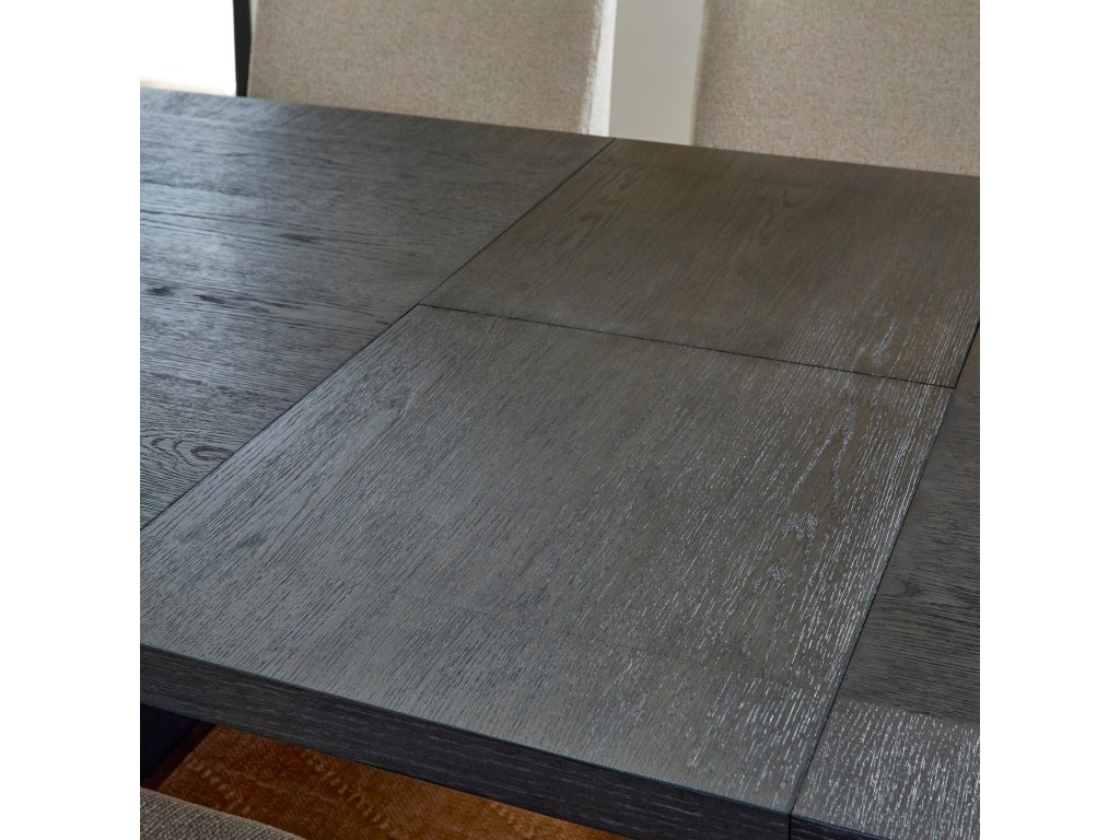 Waterfall Black Rectangular Dining Table - image 6