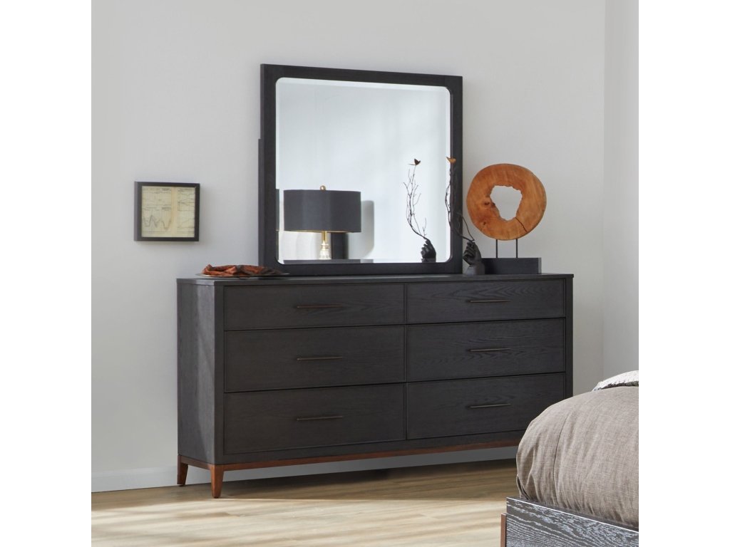 Waterfall Black Dresser - image 1