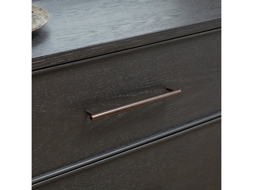 Waterfall Black Drawer Chest - image 5