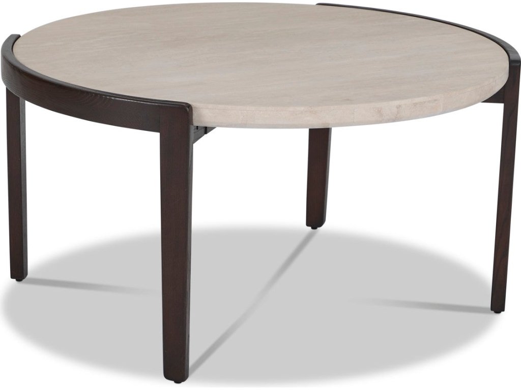 Palette Brown Round Coffee Table - main image