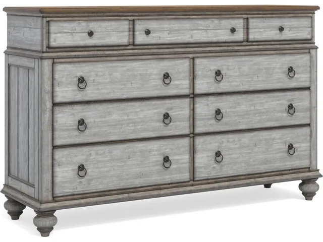 Plymouth Gray Dresser
