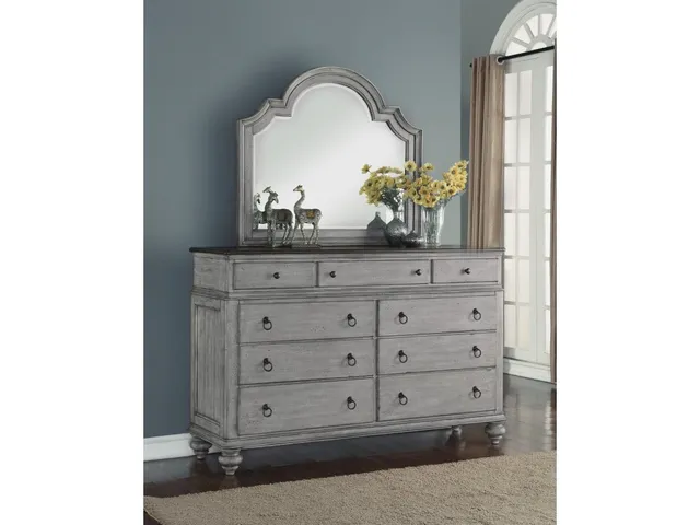 Plymouth Gray Dresser - Alternative View