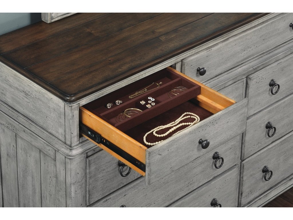 Plymouth Gray Dresser - image 6