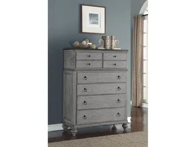 Plymouth Gray Drawer Chest - Alternative View