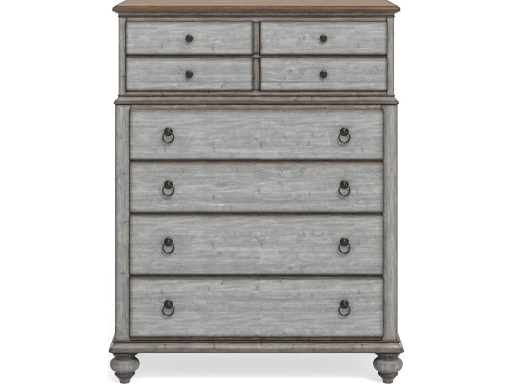 Plymouth Gray Drawer Chest - image 2