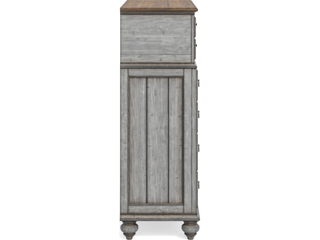 Plymouth Gray Drawer Chest - image 3