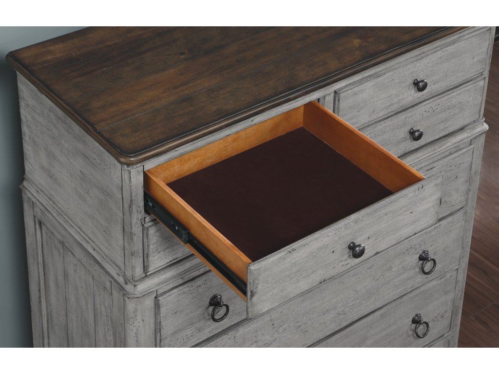 Plymouth Gray Drawer Chest - image 5