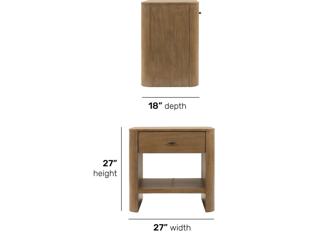 Normandy Open Nightstand - image 4