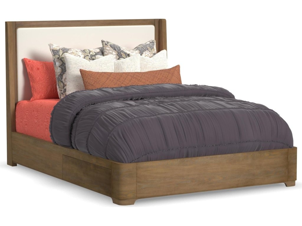Normandy Queen Upholstered Storage Bed - main image