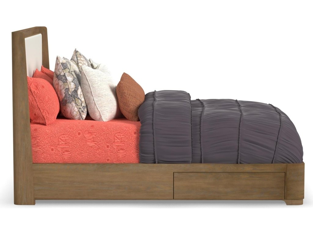 Normandy Queen Upholstered Storage Bed - image 3