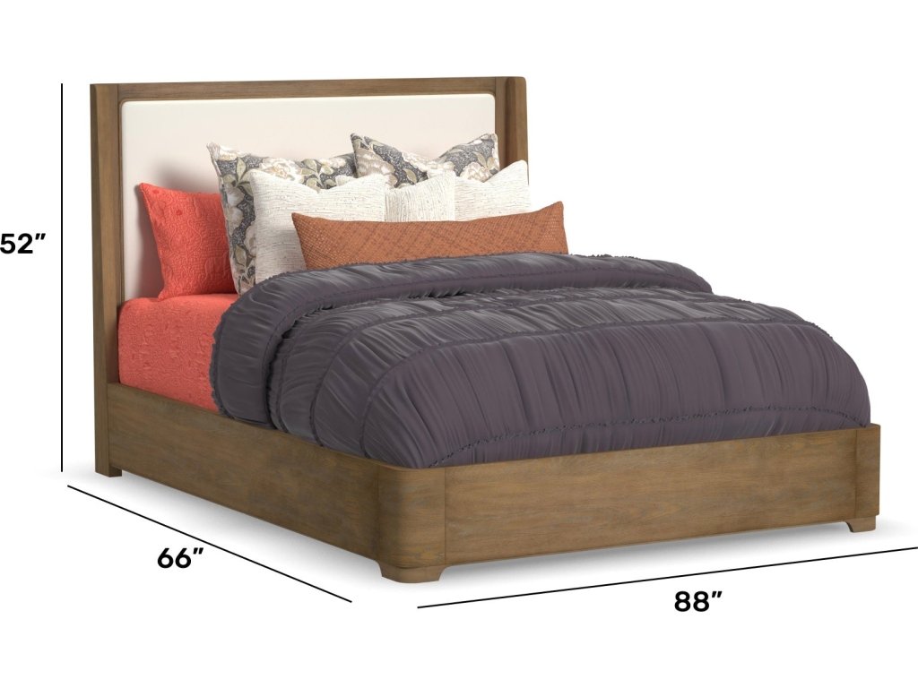 Normandy Queen Upholstered Bed - image 4