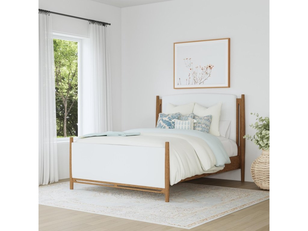 Verona Queen Upholstered Bed - image 1