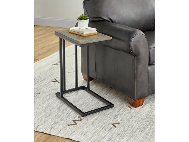 Melody White Accent Table