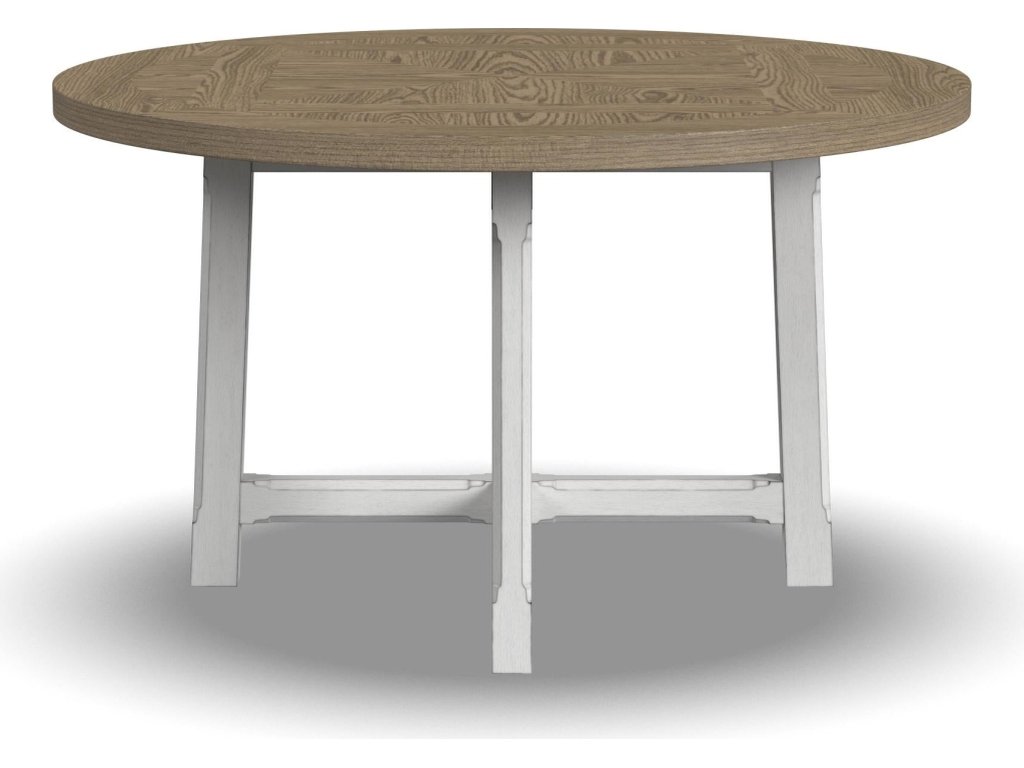 Melody White Round Dining Table - image 2