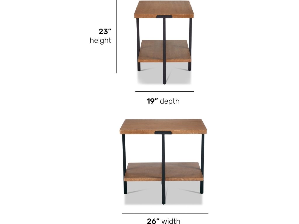 Millwork Brown End Table - image 4
