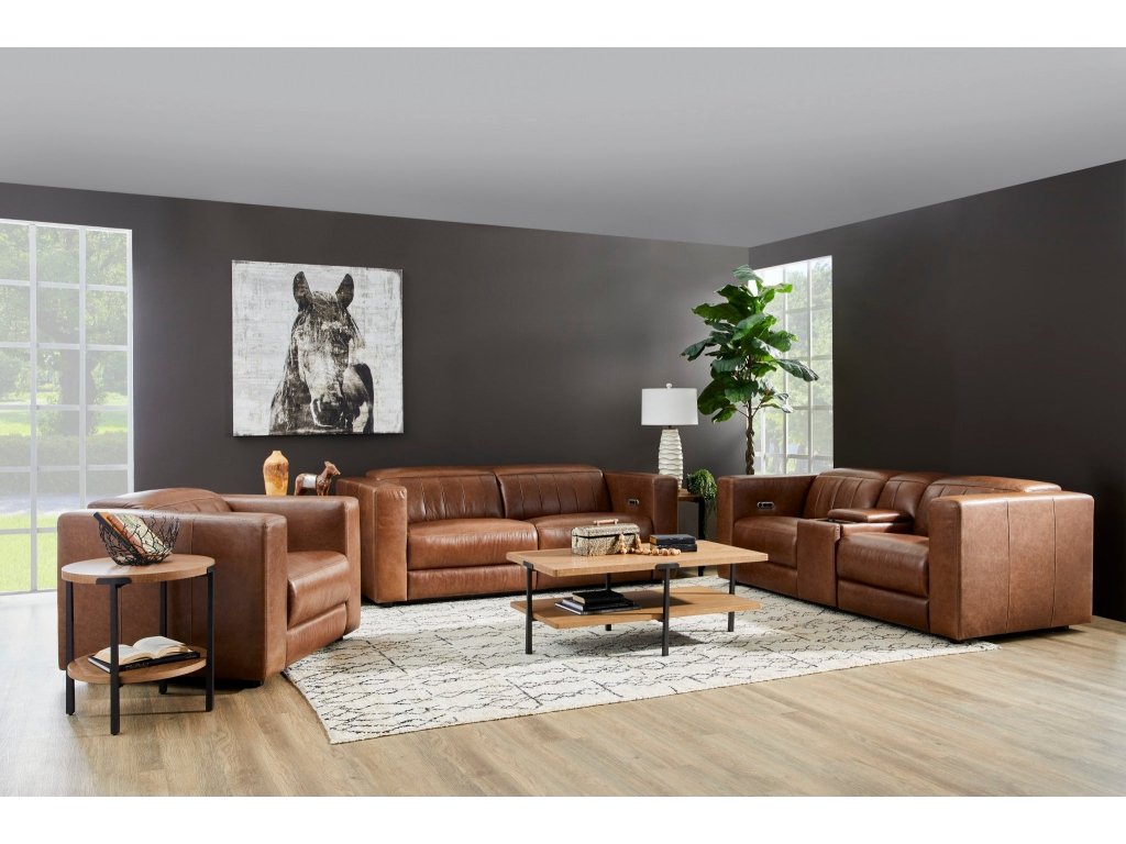 Millwork Brown Rectangular Coffee Table - image 7