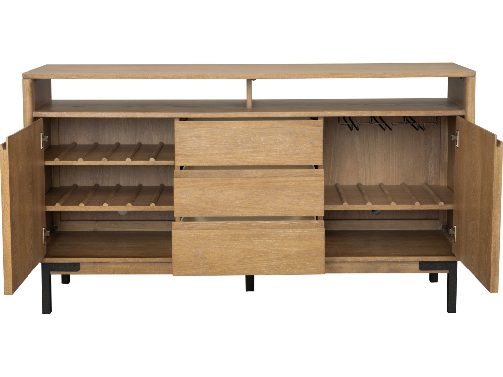 Millwork Brown Sideboard - image 9