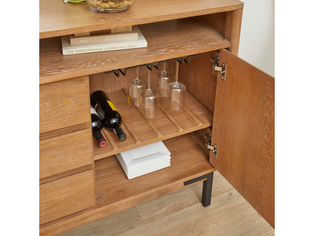 Millwork Brown Sideboard - image 5