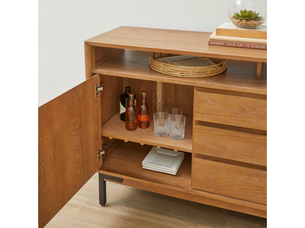 Millwork Brown Sideboard - image 6