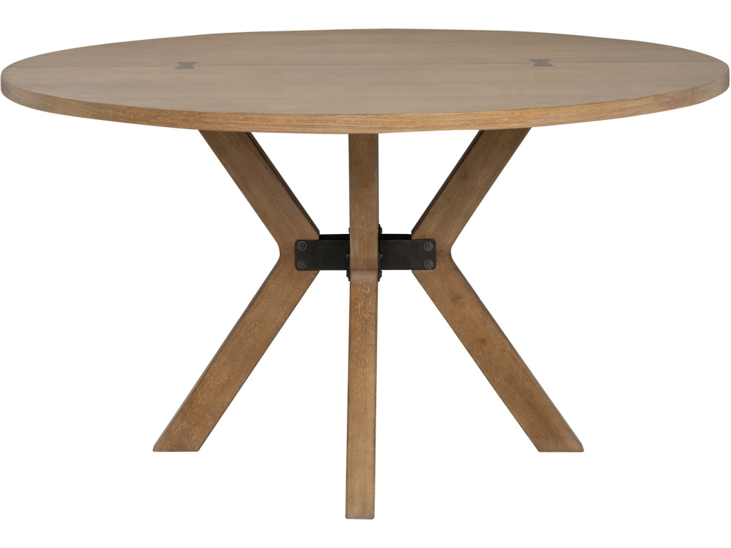 Millwork Brown Round Dining Table - main image