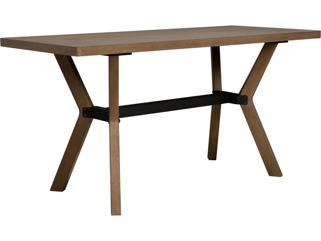 Millwork Brown Friendship Table - main image