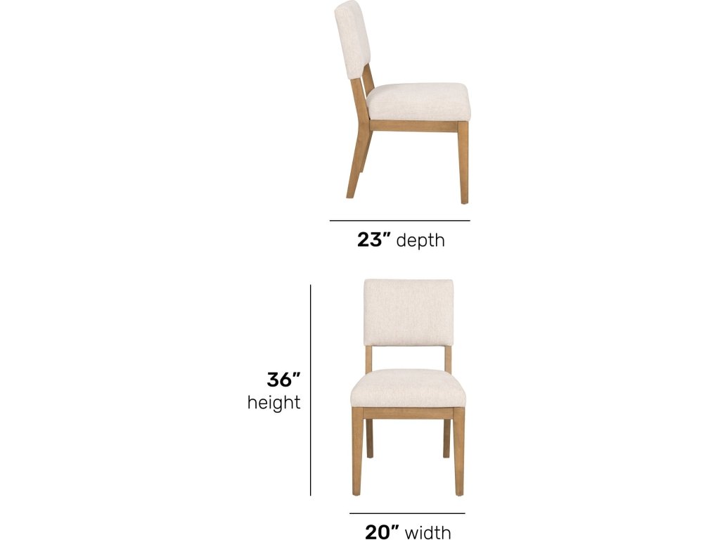 Millwork Off-White Dining Chair - image 4