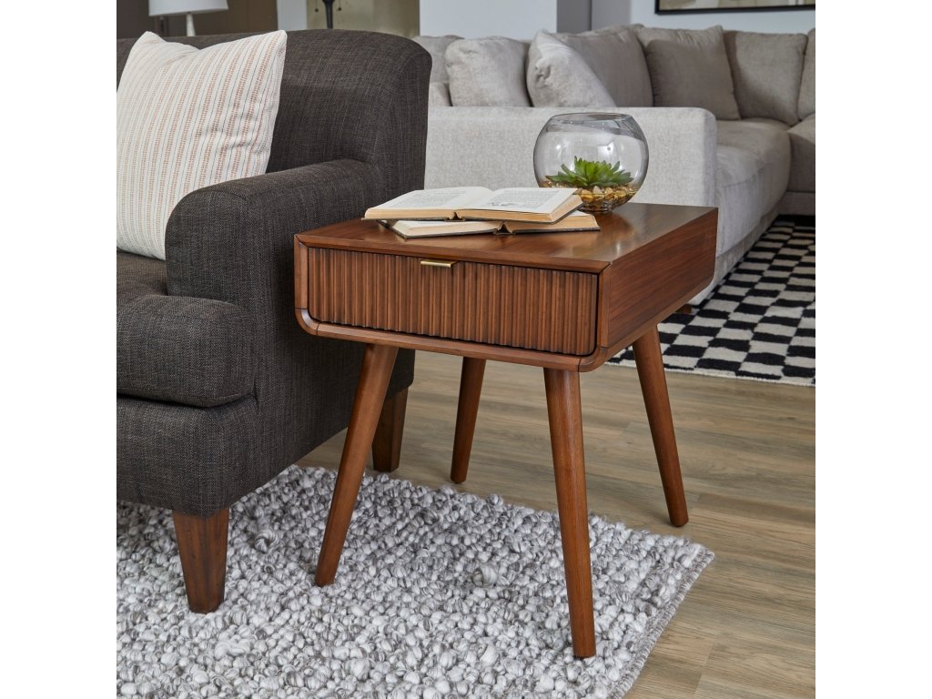 Ludwig Brown End Table - image 1