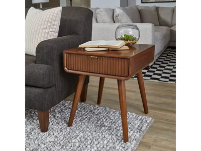 Ludwig Brown End Table