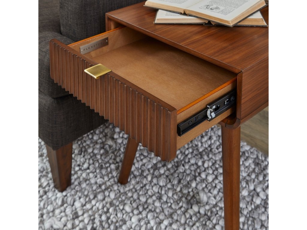 Ludwig Brown End Table - image 4