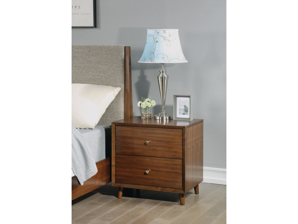 Ludwig Brown Nightstand - image 1