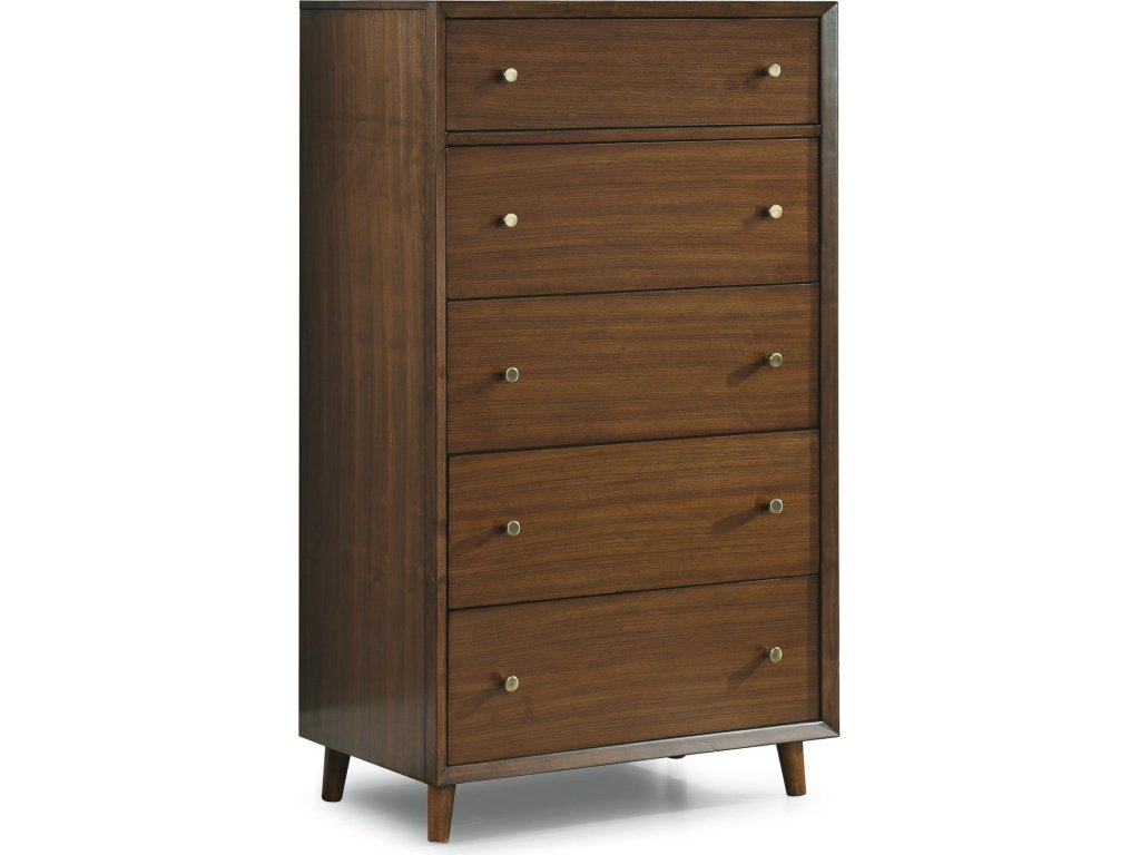 Ludwig Brown Drawer Chest - main image