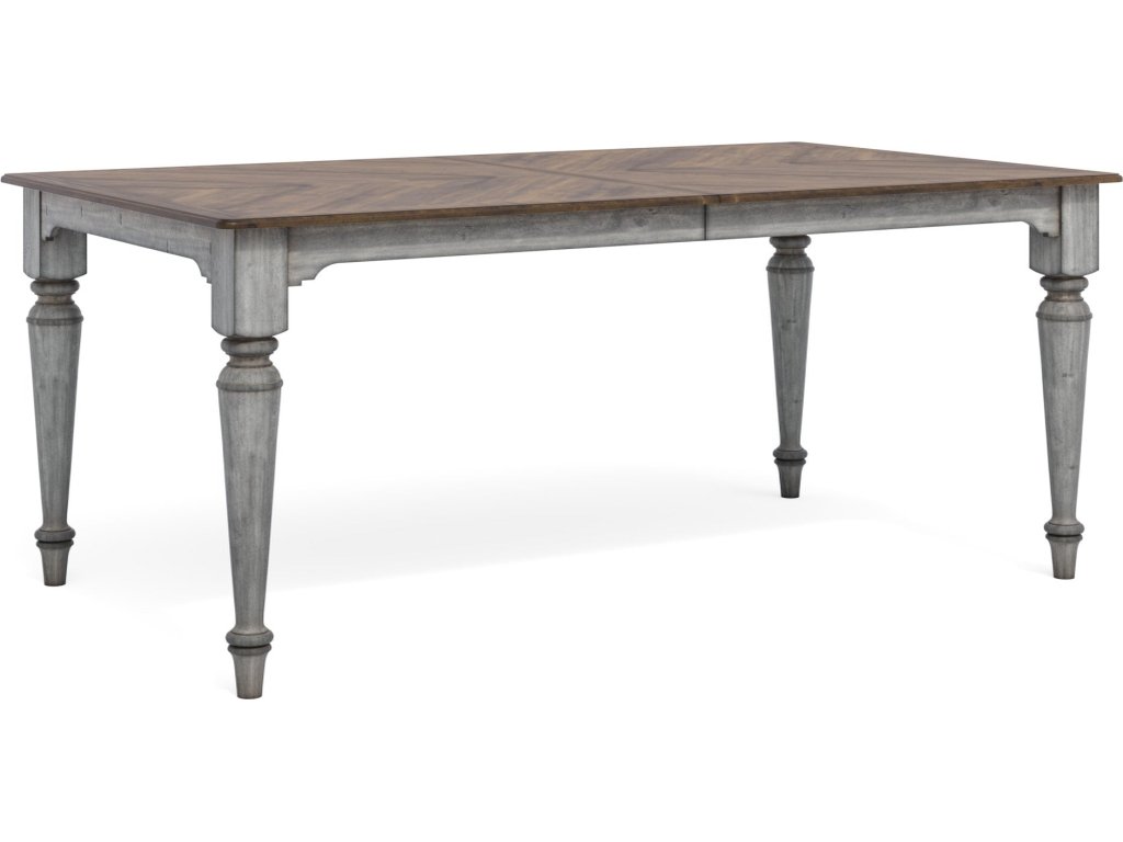 Plymouth Gray Rectangular Dining Table - main image