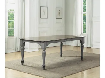 Plymouth Gray Rectangular Dining Table