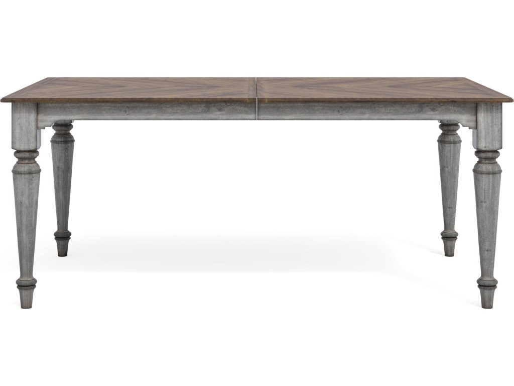 Plymouth Gray Rectangular Dining Table - image 2
