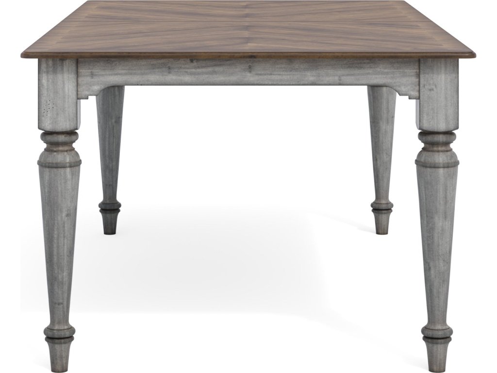 Plymouth Gray Rectangular Dining Table - image 3