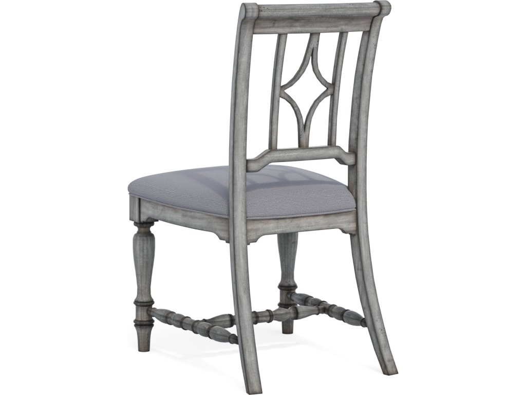 Plymouth Gray Pair of Armless Dining Chairs - image 7