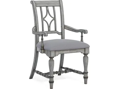 Plymouth Gray Pair of Dining Chairs