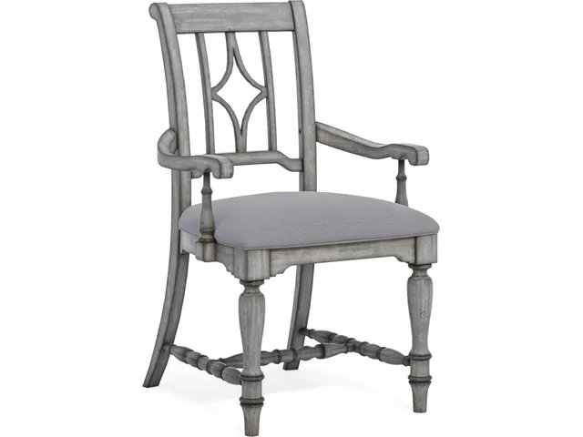 Plymouth Gray Pair of Dining Chairs