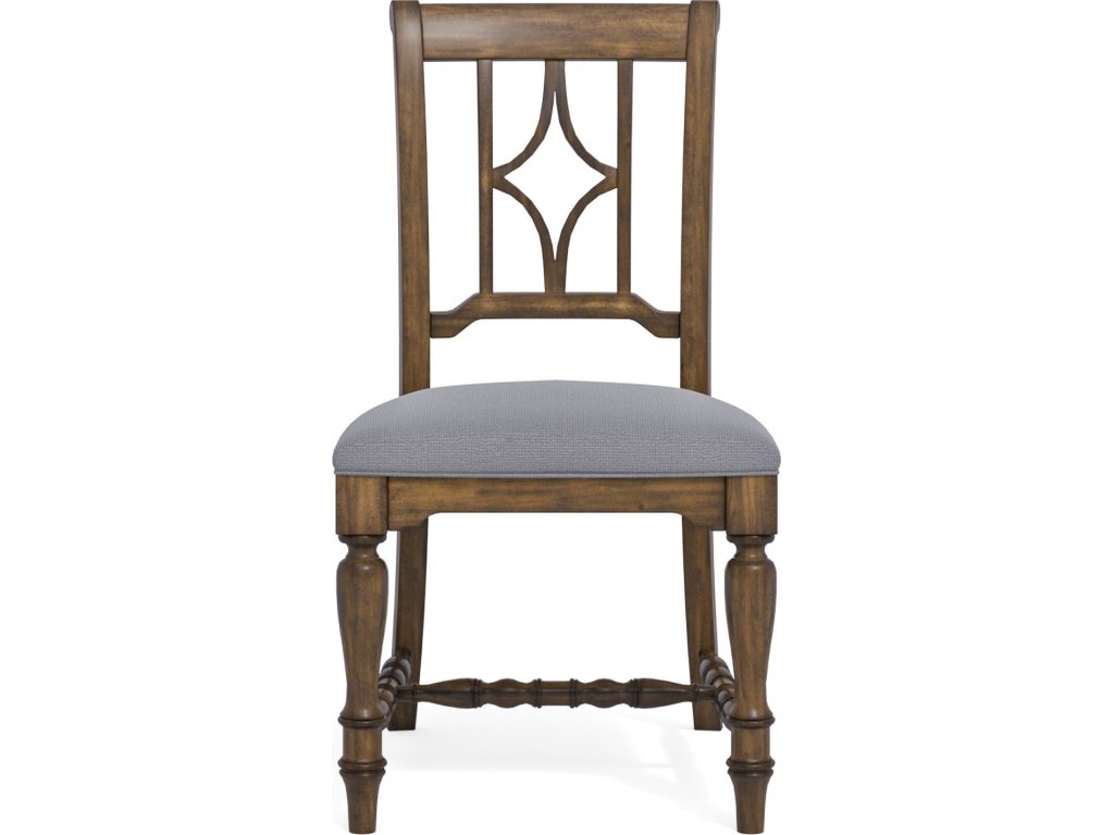 Plymouth Gray Upholstered Dining Chair - image 2