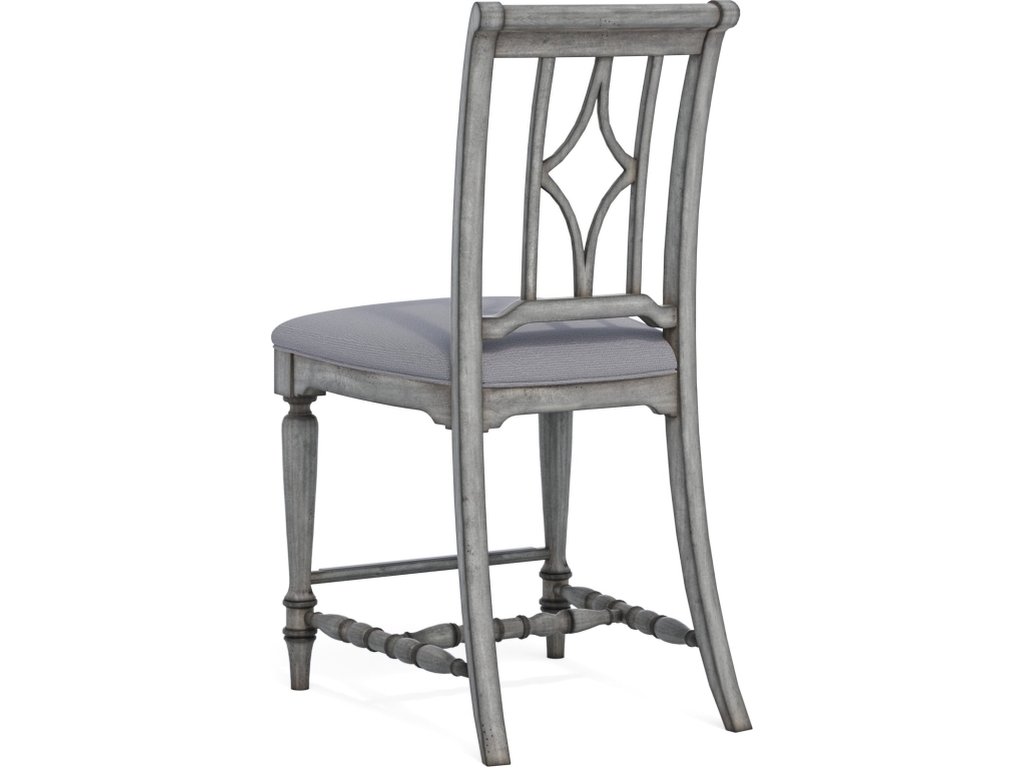 Plymouth Gray Pair of Armless Dining Chairs - image 5