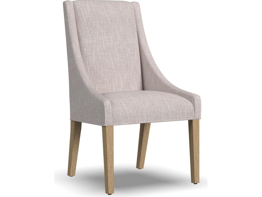 Lattice Fabric Upholstered Dining Chair - image 3