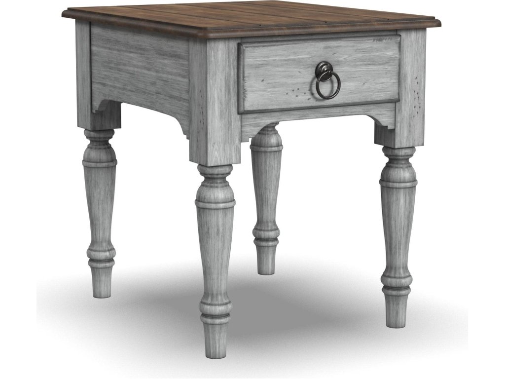 Plymouth Gray End Table - main image