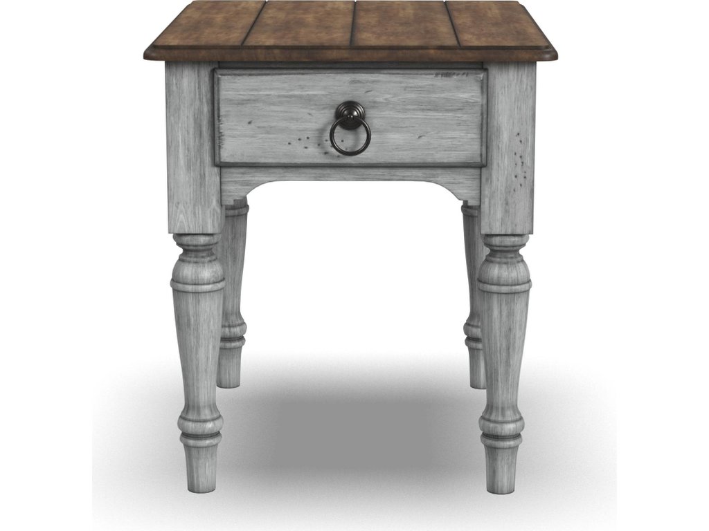 Plymouth Gray End Table - image 2