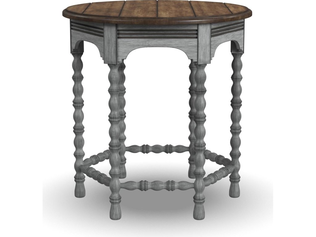 Plymouth Gray End Table - main image