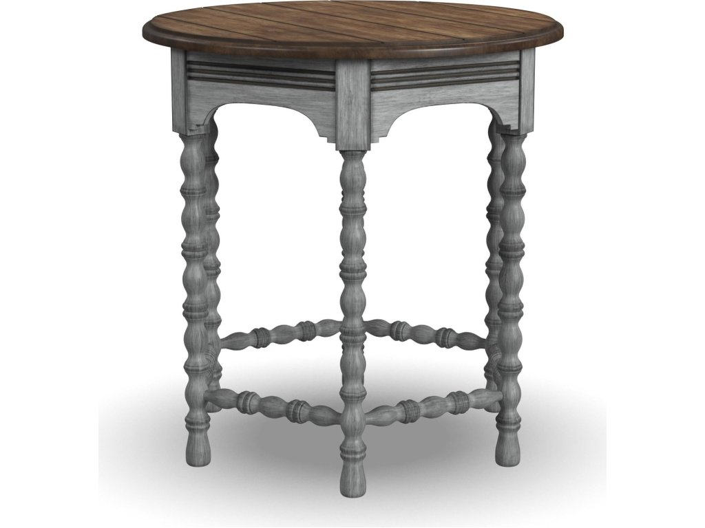 Plymouth Gray End Table - image 2
